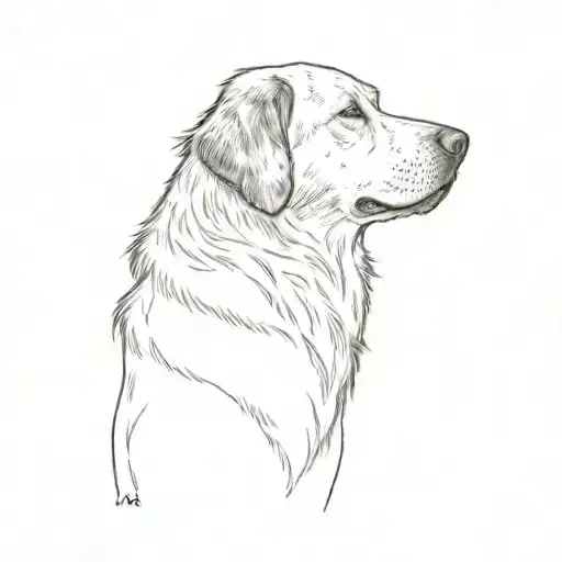 A Man And A Dog Howling