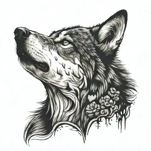 Broken Heart Wolf