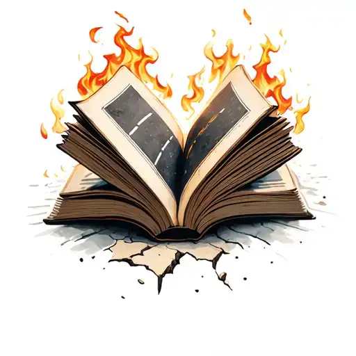 Burning Book And Broken Road