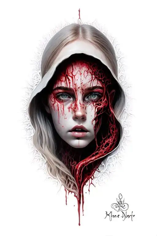 Skin Wound Inside Surrounded