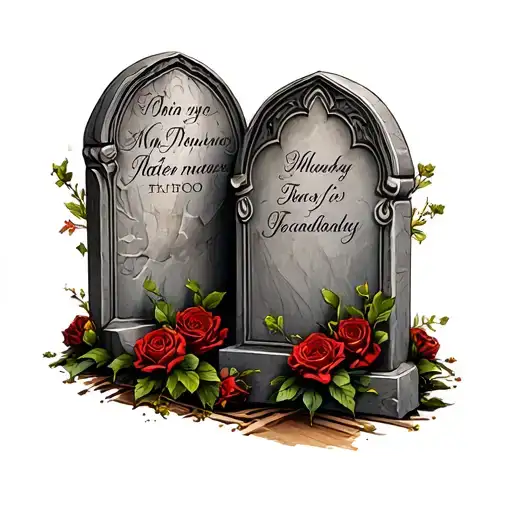 Two Tombstones At The Wrist