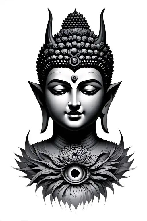 Paradox Third Eye Devil Budhdha Human Eyes