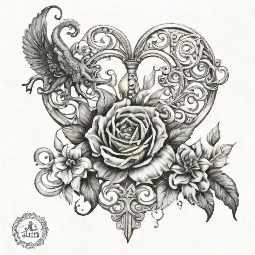 Libra Taurus Aquarius Scorpio Cancer Together In Chest Piece