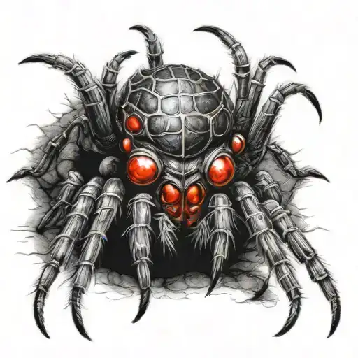 Spider Head From The Thing