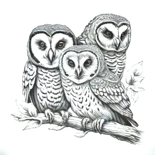 Owl And Sloth