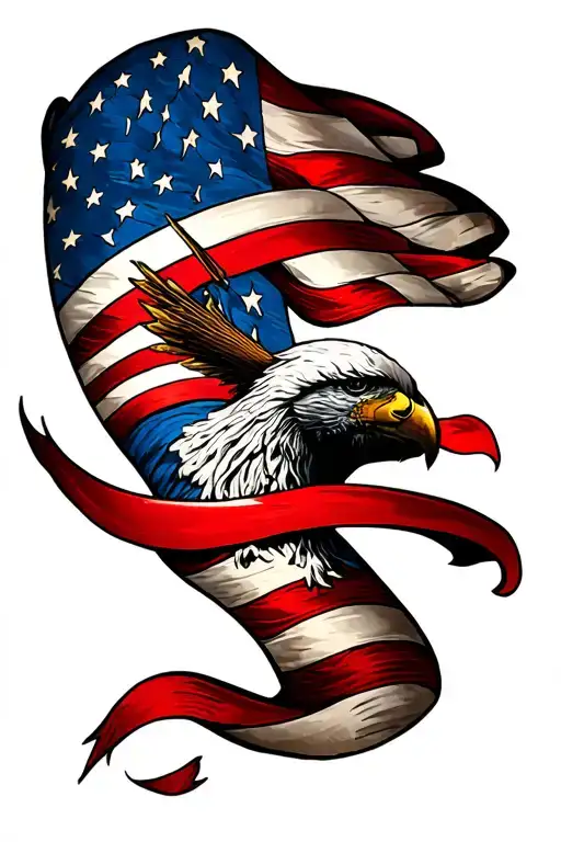 1776 In Vertical On Back Of Leg