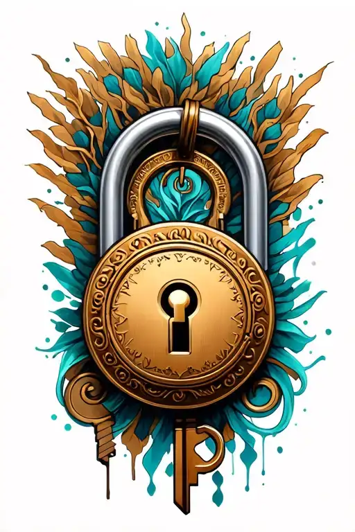 Lock With Key Unlocking