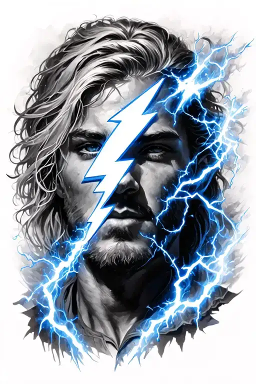 Lighting Bolt Striking