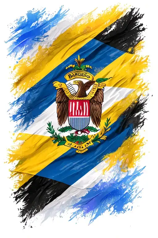 Barbados Flag