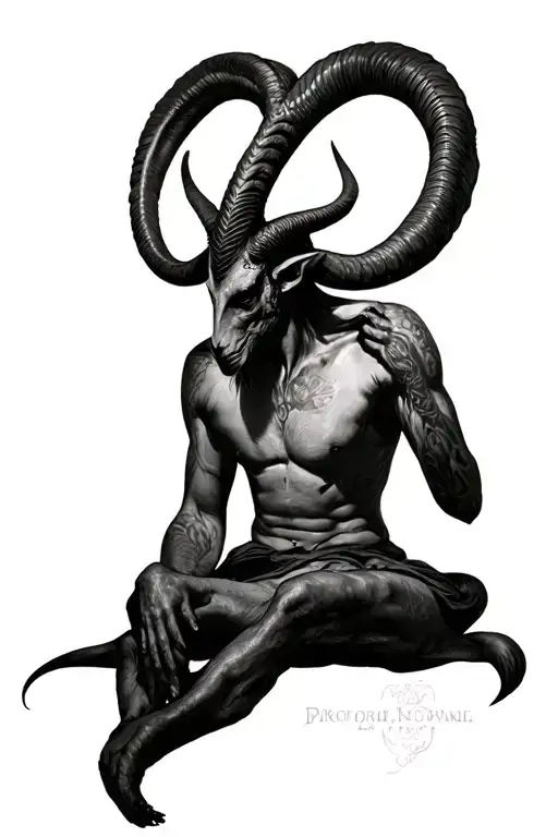 Baphomet Sitting