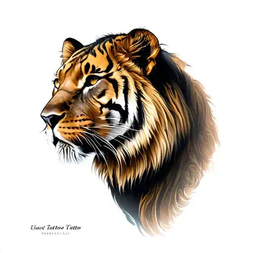 Lion And Tiger And Panther