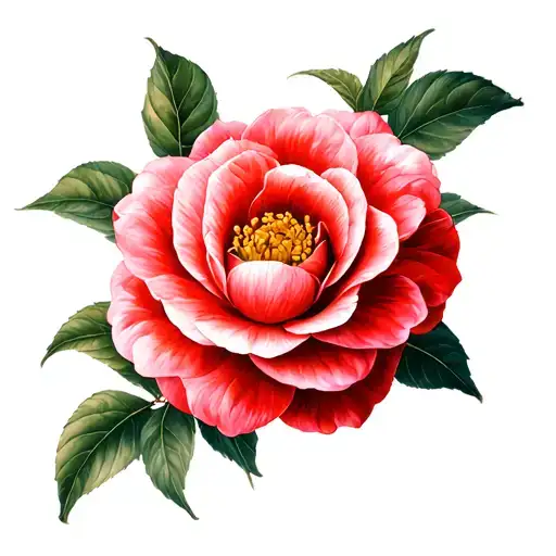 Red Camellia
