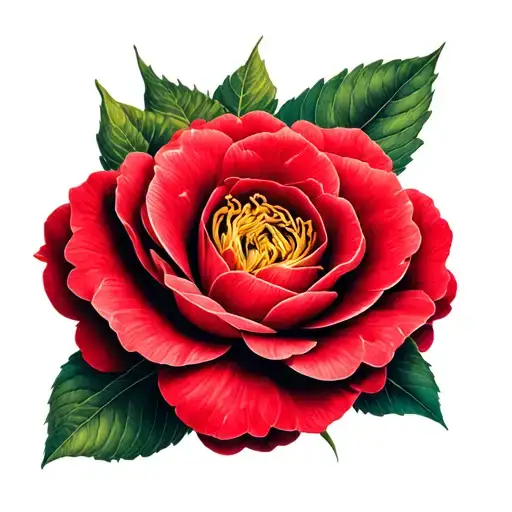 Red Camellia
