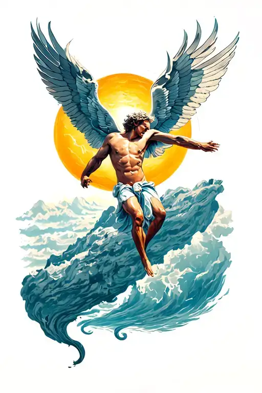 Icarus Falling From The Sun