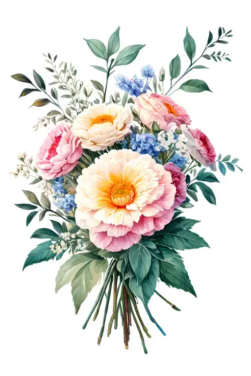 Birth Flower Bouquet