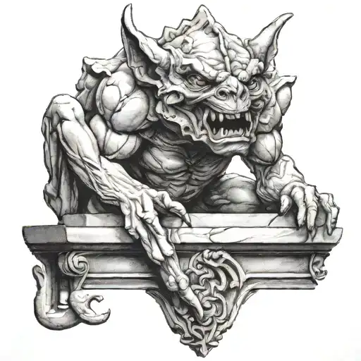Perched Gargoyle