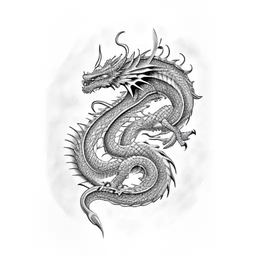 Dragon With Angle