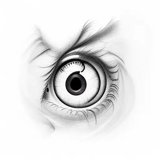 A Broken Heart With A Crying Eye In The Other Half That Looks At You