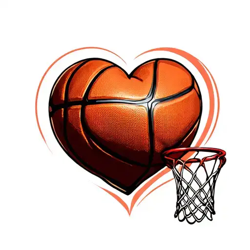 Heart Shaped Basketball