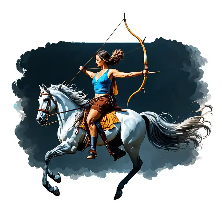 Sagittarius Archer Riding