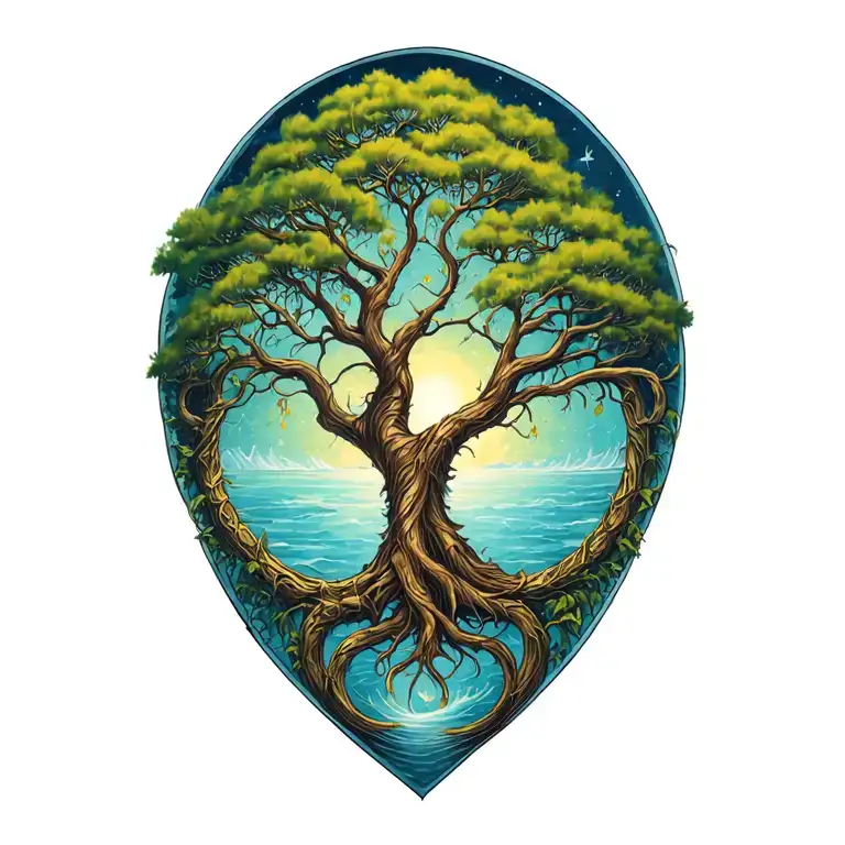 Tree Of Life Intertwined