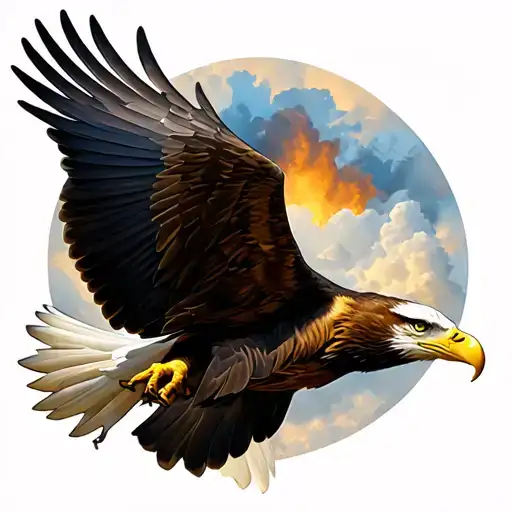 Eagle Flying
