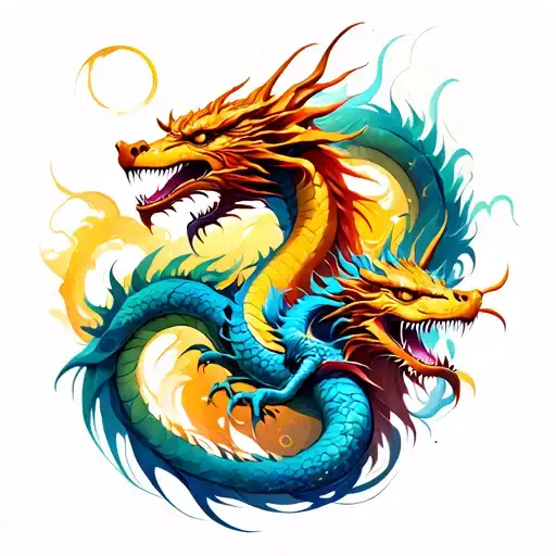 Three Dragons And Abstraction