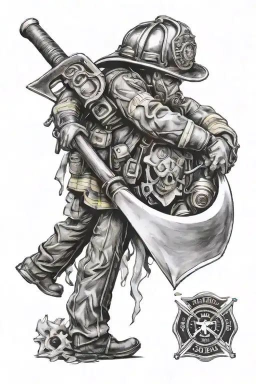 Firefighter Axe Inspired