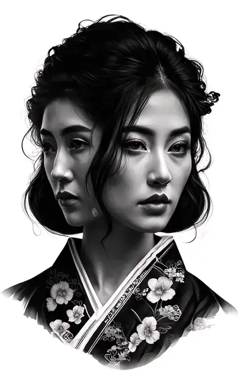 Japanese Woman Portrait