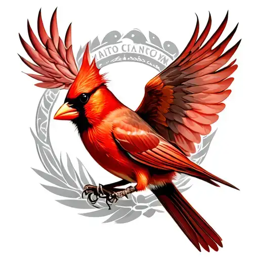Cardinal Flying