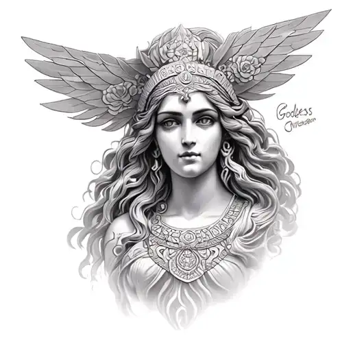 Goddess Hera Straight On