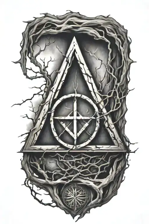 Deathly Hallows Symbol Electricity