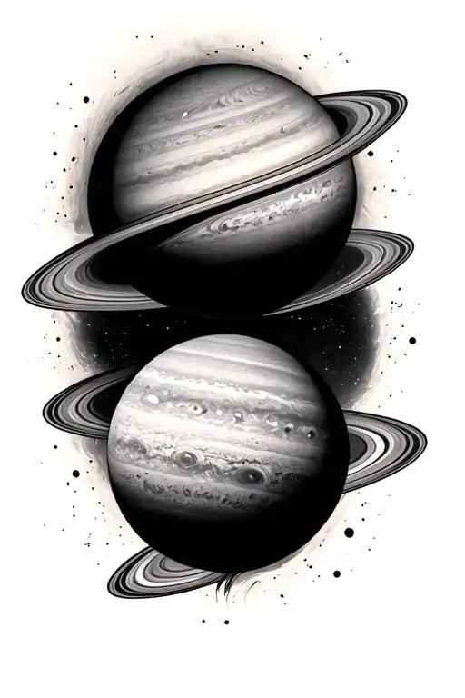 Black Whole Planets Orbiting