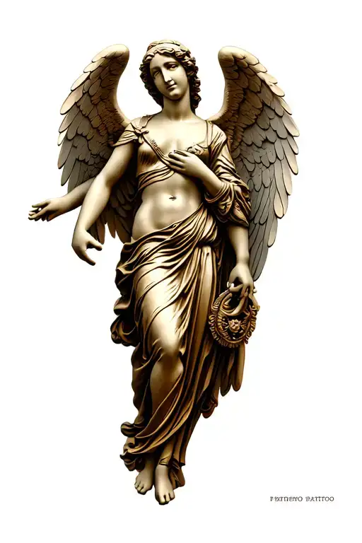 Sao Bento Medal With Angel