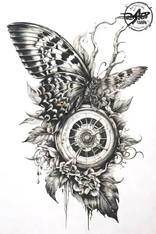 Blackout Tattoo Depicting