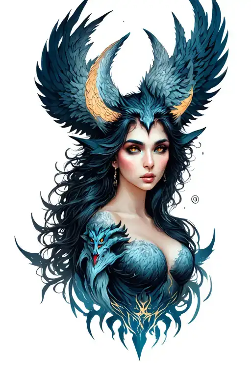 Phoenix Moons Feminine Demon