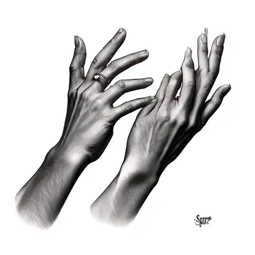 2 Hands Reaching