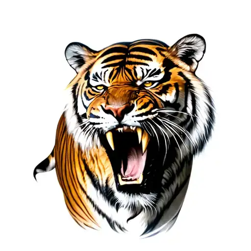 Tiger Roaring