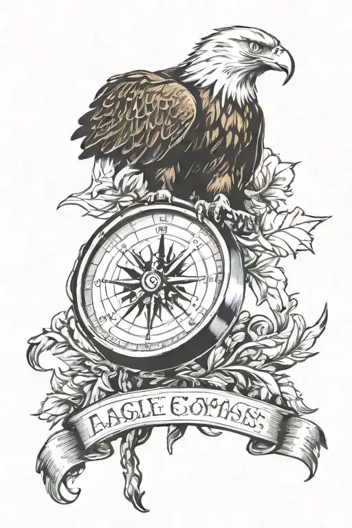 Eagle And Compass
