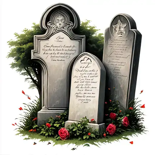 Memories Of Homicide And Death Surrounding Me In A Graveyard