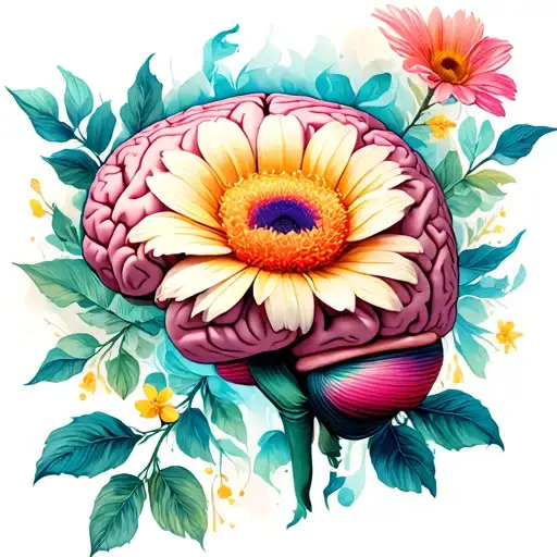 Brain And Flower
