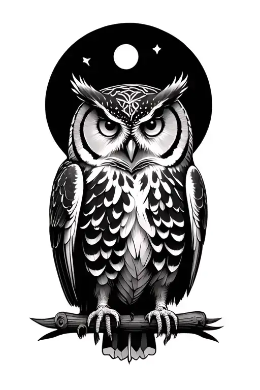 Owl And Virgo Zodiac Sign