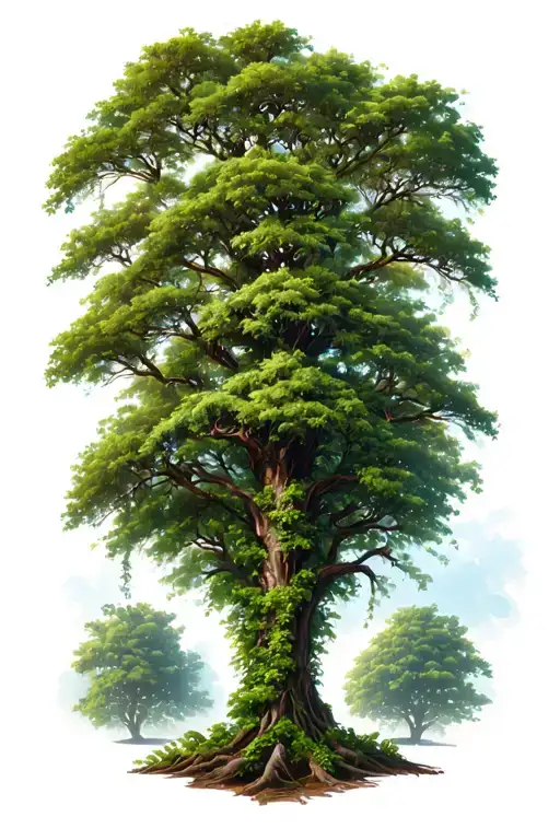 Overgrown Tree Garden