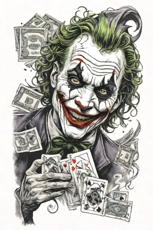 Joker Gambling Themed