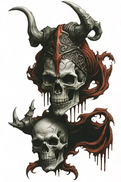 Skull Demons Blood