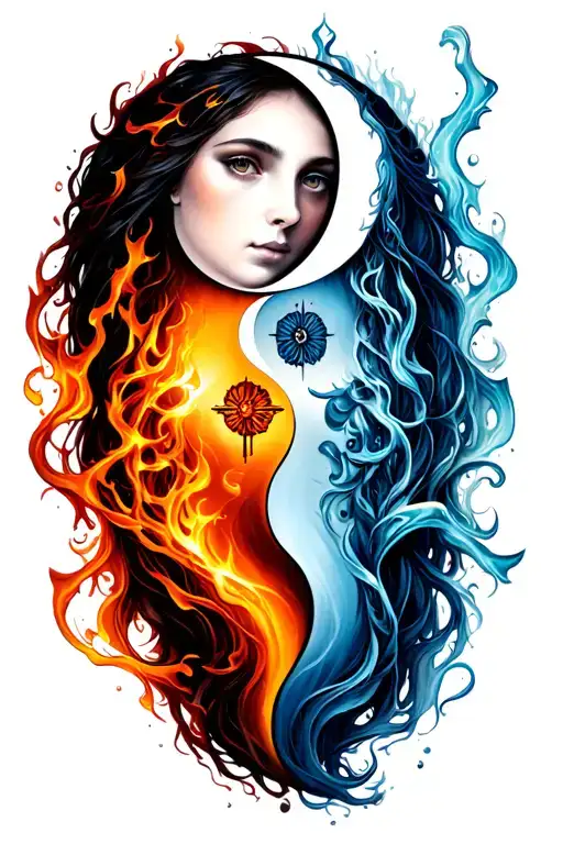 Hell Fire And Holy Water Yin And Yang Sister
