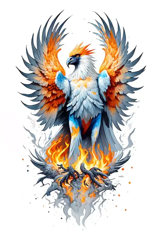 Phoenix Rising From The Ashes