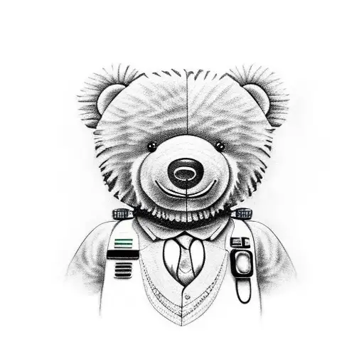 Teddy Bear That Is A Paramedic