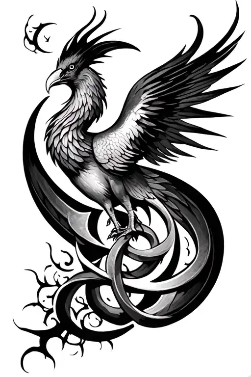 Pheonix And Triskele