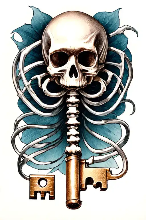 Skeleton Key Shaped Like